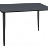 Regency 48 x 24 in. Kahlo Tapered Leg Table - Grey & Black