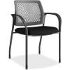 The Hon Ignition Charcoal ReActiv Back Stacking Chair Black