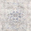 Pasargad Home 9 x 12 ft. Efes Design Power Loom Area Rug Light Grey