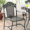 4D Concepts Ivy League 2 Dining Chairs- Mesa Brown