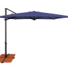 Simply Shade SSAG5A-86SQ09-D2406 Skye Cantilever Umbrella, Blue & Black