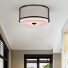 Warehouse of Tiffany CM208-3BW 14 in. Vira 3-Light Indoor Chandelier with Light Kit Black