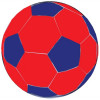 Mega Ball Soccer Ball Cover- Blue-red 40 Inch - C440 SB