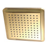 Kingston Brass 9.625 in. Claremont Square Rainfall Shower Head Polished Brass