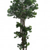 Jeco 67 in. Edge Banyan White