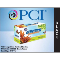 PCI TN626K-PCI PCI BRAND COMPATIBLE KONICA MINOLTA TN626K (ACV1130) BLACK TONER CARTRIDGE 28K Y