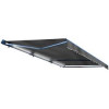 Aleko Motorized LED 12 x 10 ft. Half Cassette Retractable Awning Grey