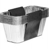 Blackstone 8 x 3 in. 27 oz Culinary Grease Cup Liner Silver - Pack of 10