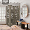 Screen Gems 3 Panel Papete Screen Grey