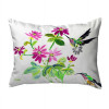 Betsy Drake 16 x 20 in. Ruby Throat Non-Corded Indoor & Outdoor Pillow