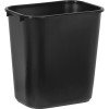 Rubbermaid Commercial Products Deskside Wastebasket - Black