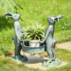 SPI Home 15.50 x 18 x 8.50 in. Bunny Gardeners Pot Holder
