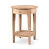 International Concepts Phillips Accent Table with Drawer