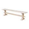 International Concepts 17.51 x 72 x 14 in. Live Edge Trestle Bench