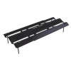 Steel Porcelain Heat Plate Black - 1 x 8.38 x 15 in.