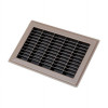 1-Way Powder Coat Brown Steel Air Return Grille - Case of 10