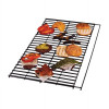 Steel Porcelain Grill Grate Black - 0.68 x 25 x 14.19 in.