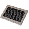12 x 14 in. 1-Way Powder Coat Brown Steel Floor Grille