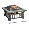 Steel Square Wood Fire Pit - 20 x 30 x 30 in.