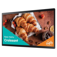 Samsung QB24C 24-INCH COMMERCIAL UHD LED LCD DISPLAY, 250 NIT - MANUFACTURED IN VIETNAM