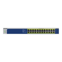 Netgear GS524PP-100NAS NETGEAR 24-PORT HIGH-POWER POE+ GIGABIT ETHERNET ULTRA60 POE++ UNMANAGED SWITCH