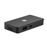 Microsoft 1E4-00001 MICROSOFT SURFACE USB-C TRAVEL HUB COMMERCIAL BLACK