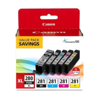 Canon 2021C007 5PK PGI-280XL/CLI-281 CLR