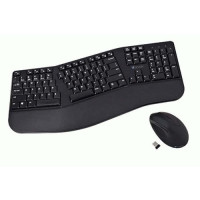 V7 CKW500BTUS BLUETOOTH ERGO KEYBOARD MOUSE DUALMODE BLUETOOTH 2.4GHZ US ENG