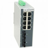 Perle Systems 07017560 IDS-710-T2MD05-XT ETHERN SWITCH 8X10/100/1000BASE-T 2XST 550M