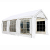 Heavy Duty Outdoor Gazebo Canopy Tent with Sidewalls White