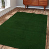 9 x 12 ft. Hand Knotted Gabbeh Silk Mix Solid Rectangle Area Rug Green