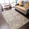 5 x 8 ft. Hand Woven Jute Oriental Rectangle Area Rug Light Brown