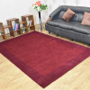 5 x 8 ft. Hand Knotted Gabbeh Silk Mix Contemporary Rectangle Area Rug Red