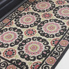 9 x 12 ft. Hand Tufted Wool Oriental Rectangle Area Rug Beige Multicolor