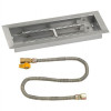 18 x 6 in. Rectangular Drop-In Pan with Match Light Kit - Natural Gas