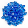 Midnight Blue Luster Zircon Fire Glass - 10 lbs