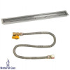 60 x 6 in. Linear Drop-In Pan with Match Light Kit - Natural Gas
