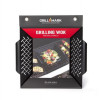 12 x 12 in. Gray Steel Wok Topper