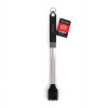 Silicone & Steel Black & Silver Grill Basting Brush