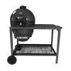 Rodeo Deluxe Steel Kamado with Large Prep Cart