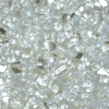 0.25 in. Platinum Reflective Fire Glass - 10 lbs - Black