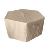 Hiland Hexagon Heavy Duty Waterproof Propane Fire Pit Cover