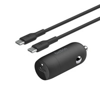 Belkin CCA004BT1MBK-B6 30W USB-C CAR CHARGER + CABLE
