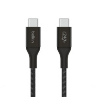 Belkin CAB015BT2MBK 240W BRAIDED C-C CABLE 2M BLK