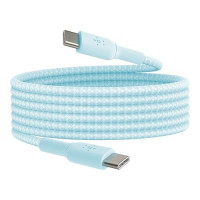 Belkin CAB004BT2MBL BRAIDED PVC USB-C CHARGE CABLE 60W BLUE 2M