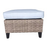 Four Seasons Courtyard Serranova Ottoman Light Gray - 25.59 x 25.59 x 13.78 in.