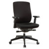 Mid - Back Chairs with Adjustable Arms Black - 43 x 27.5 x 26.5 in.