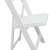 2302 Resin Folding Chair - White Pack Of 4