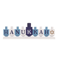 Hanukkah Menorah Candle Holder 11