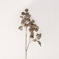 Glittered Pod Spray (Set of 12)